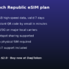捷克 eSIM - 1GB / 7 天