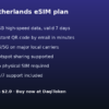 荷兰 eSIM - 1GB / 7 天